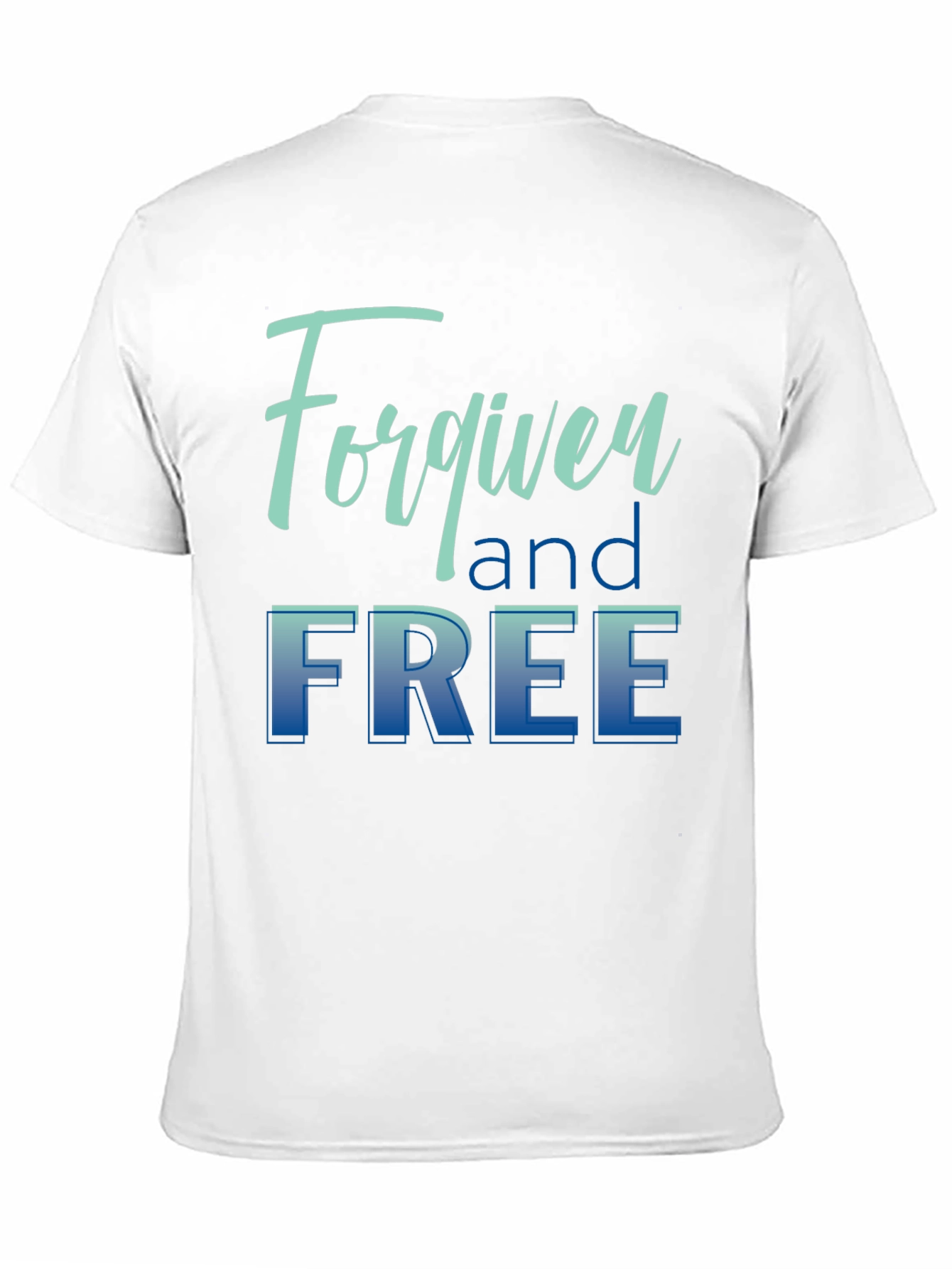 Forgiven and Free Black Graphic T-Shirt