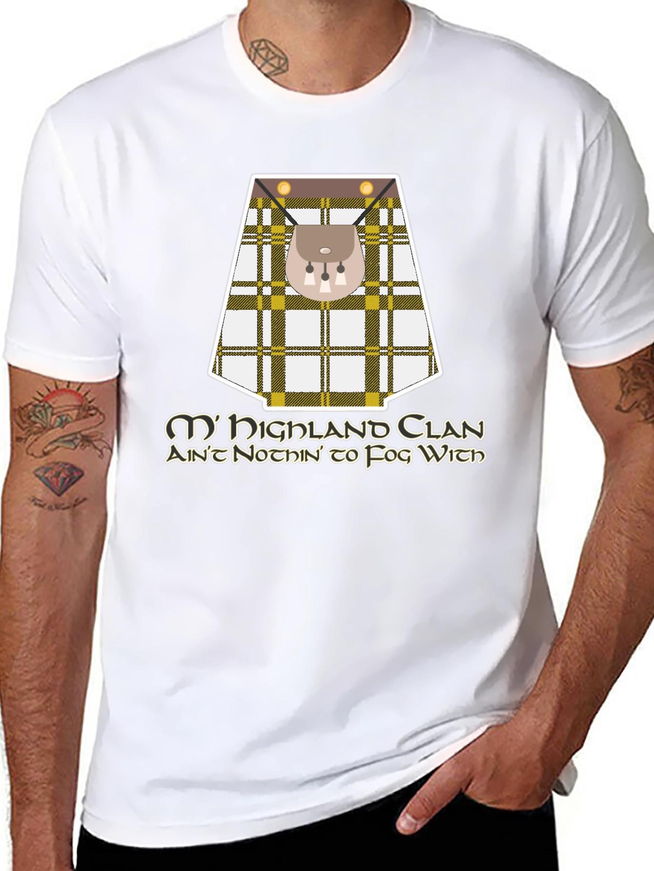 Scottish Clan Kilt T-Shirt