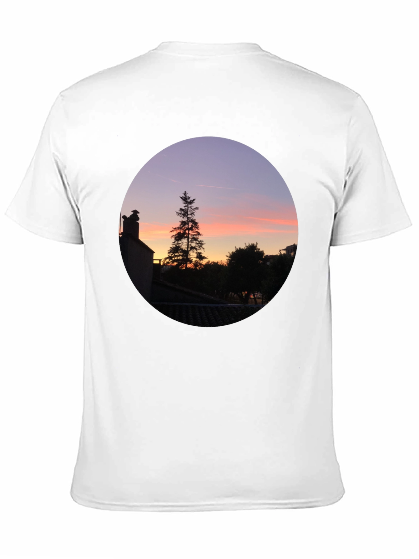 Sunset Vista Black T-Shirt