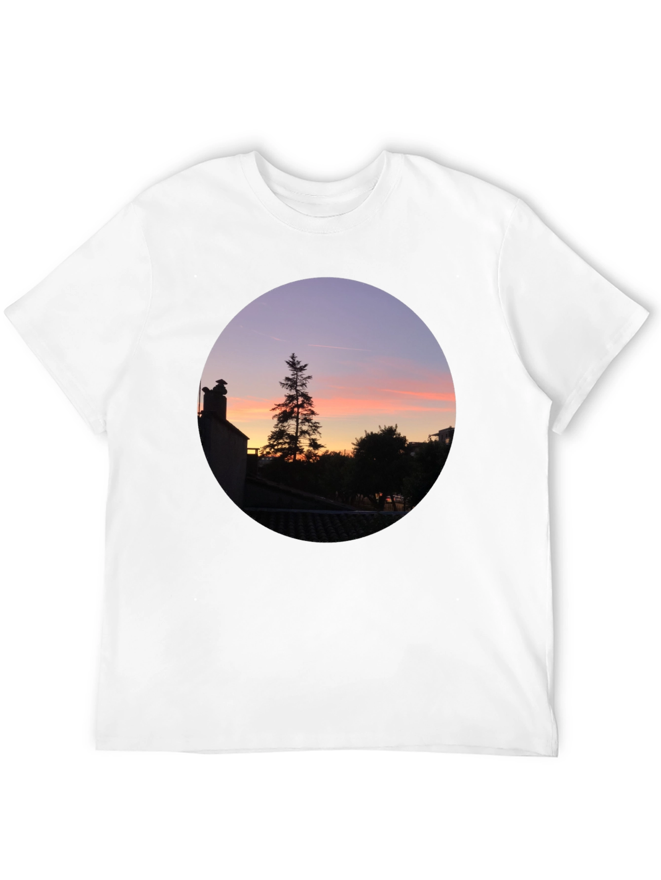 Sunset Vista Black T-Shirt