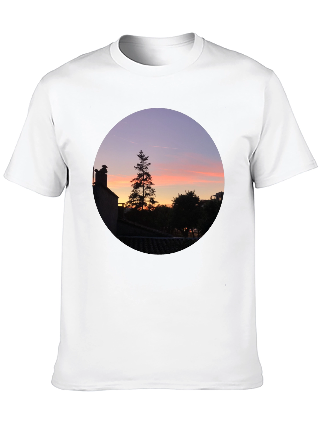Sunset Vista Black T-Shirt