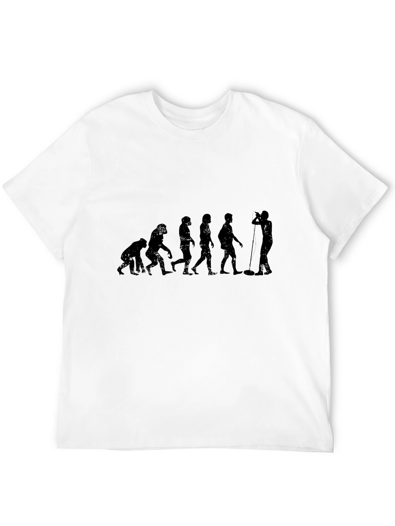 Evolution of Sound Man Black T-Shirt