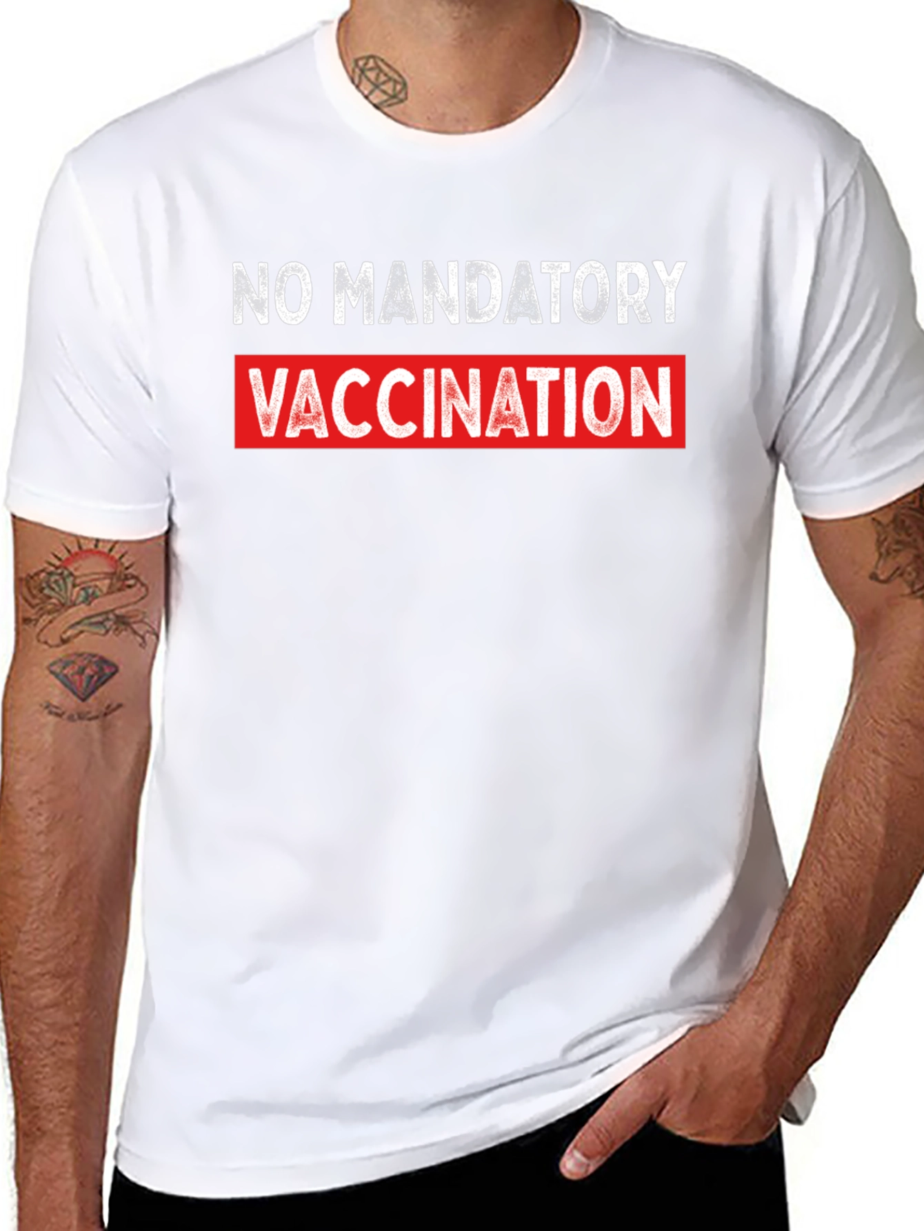 No Mandatory Vaccination T-Shirt