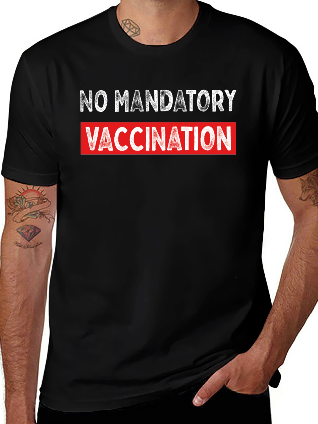 No Mandatory Vaccination T-Shirt