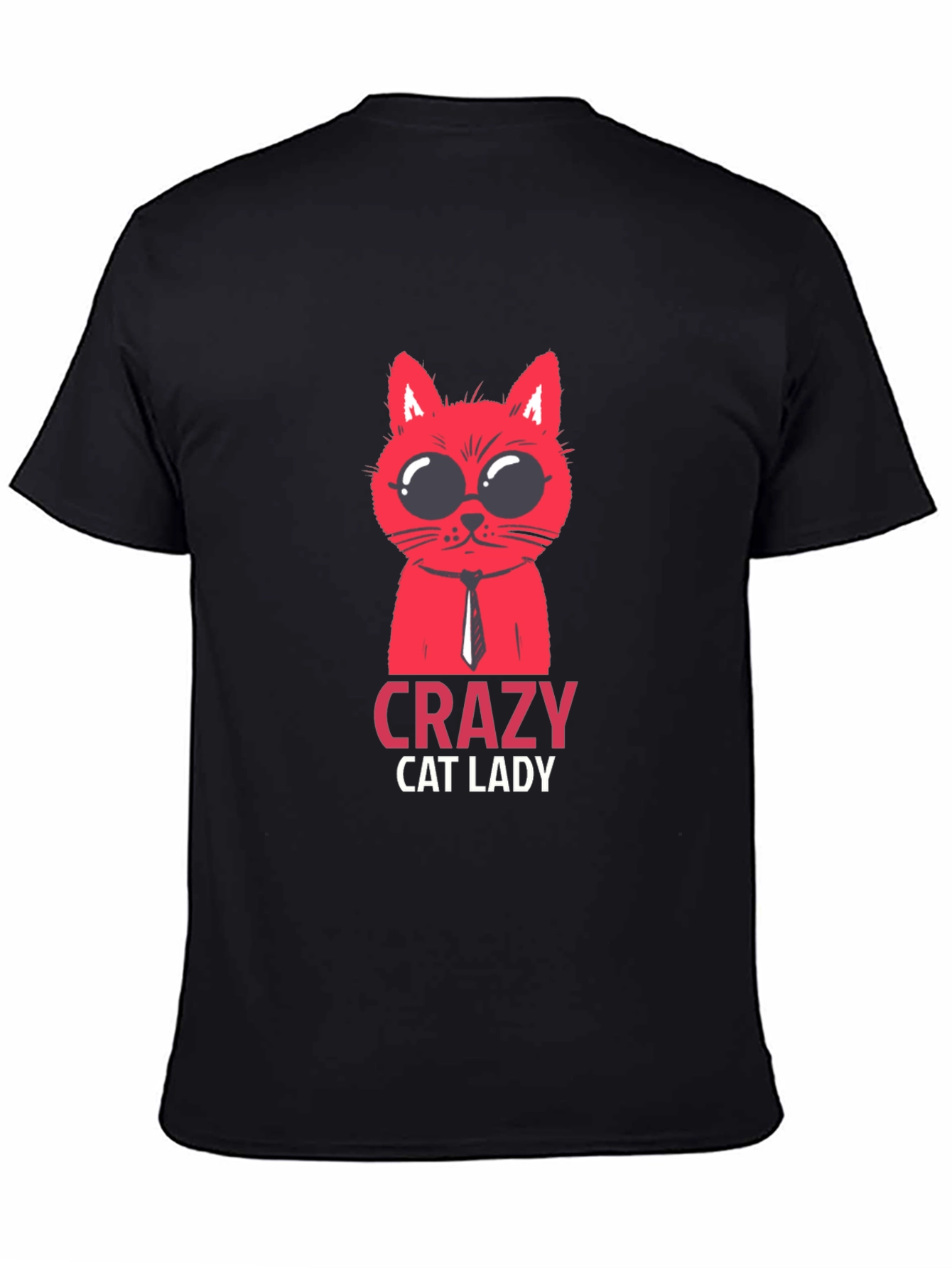 Crazy Cat Lady T-Shirt - Fun Novelty Tee