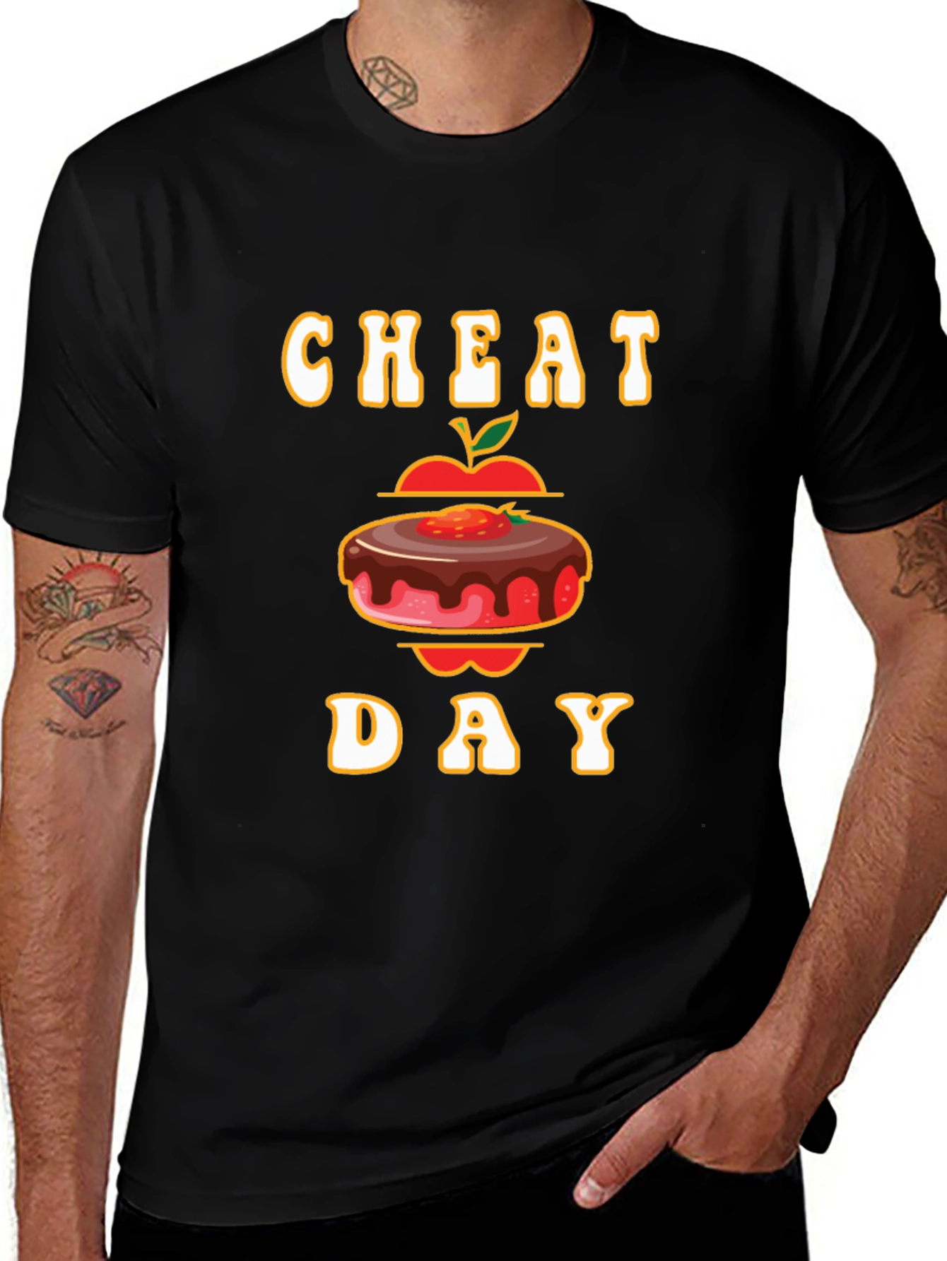 Cheat Day T-Shirt - Dessert Graphic Tee