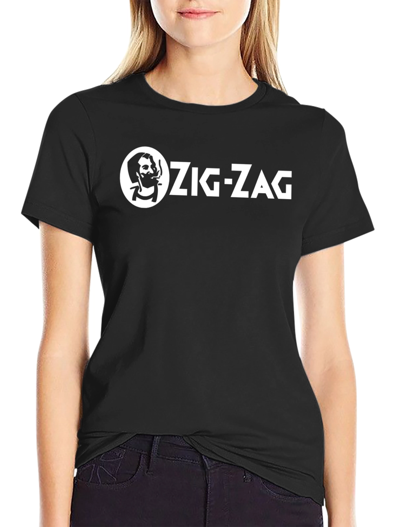 Zig-Zag Graphic T-Shirt - Classic Cool
