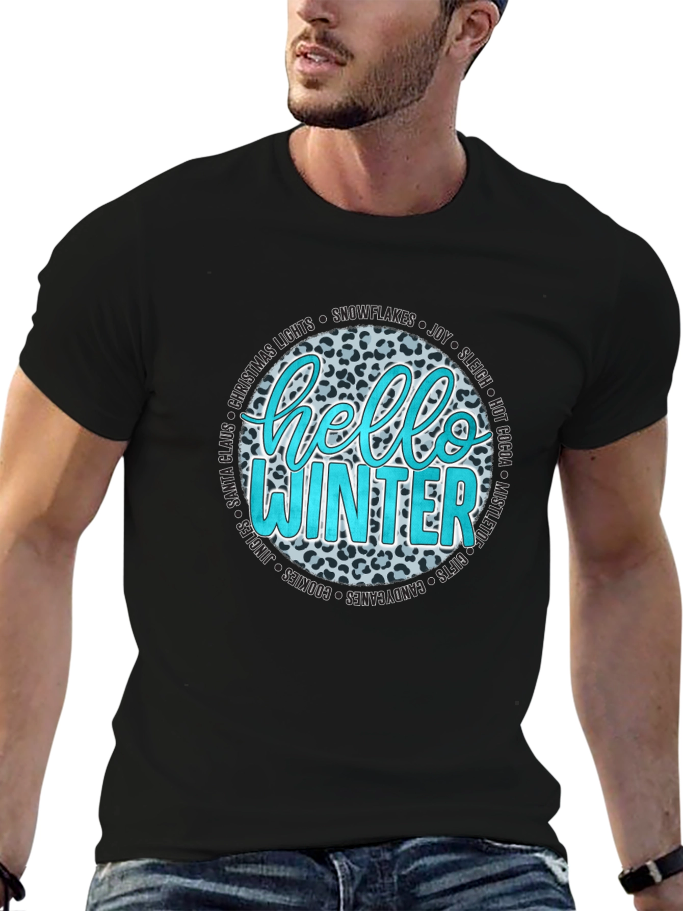 Hello Winter Graphic T-Shirt