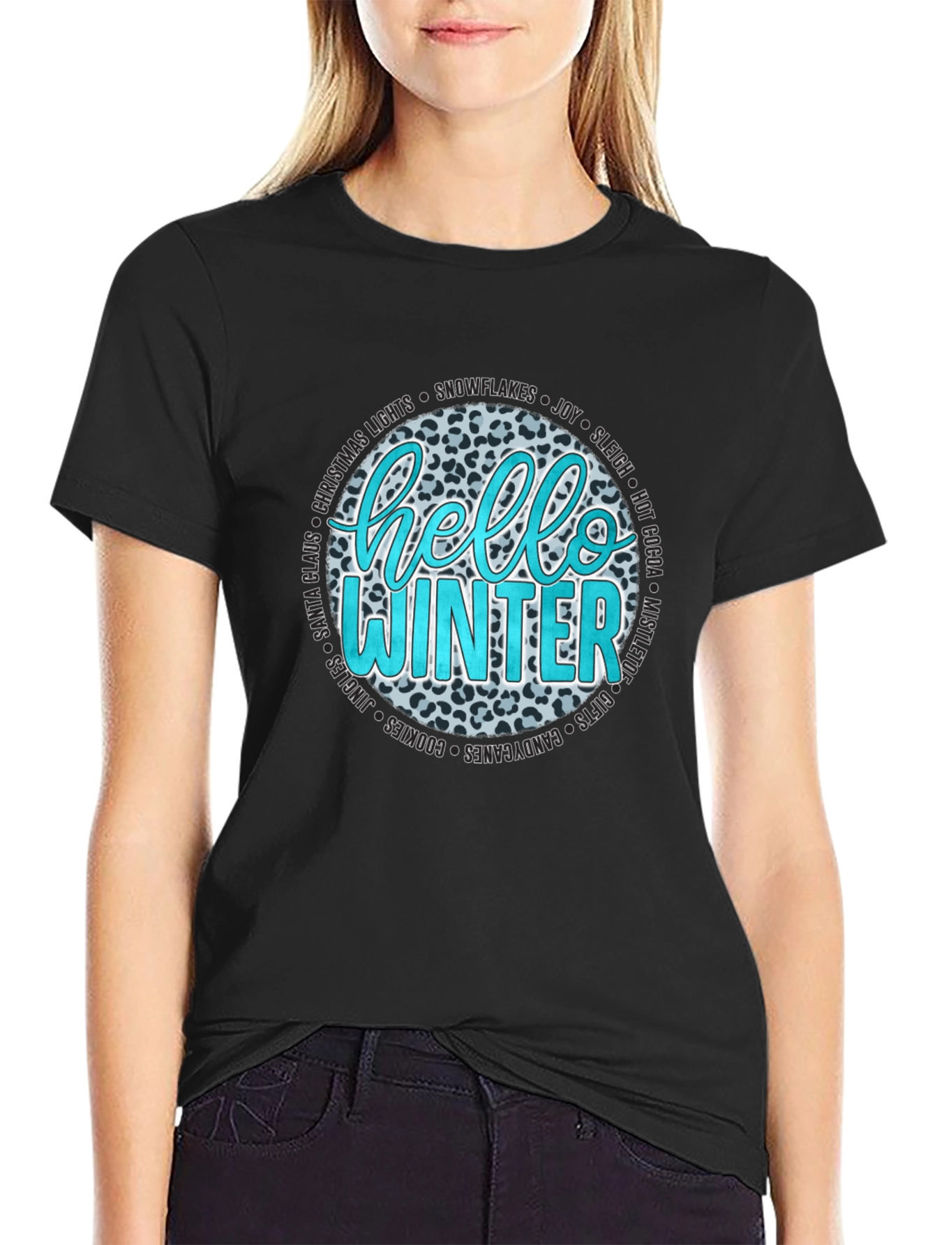 Hello Winter Graphic T-Shirt