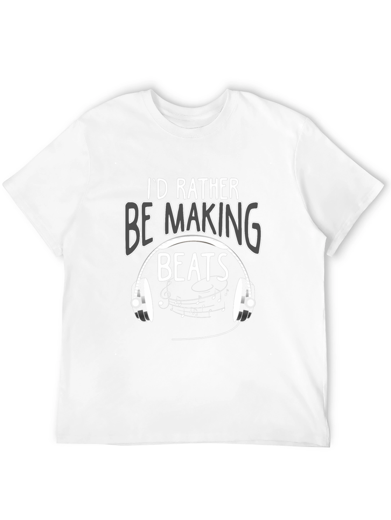 Id Rather Be Making Beats Graphic T-Shirt