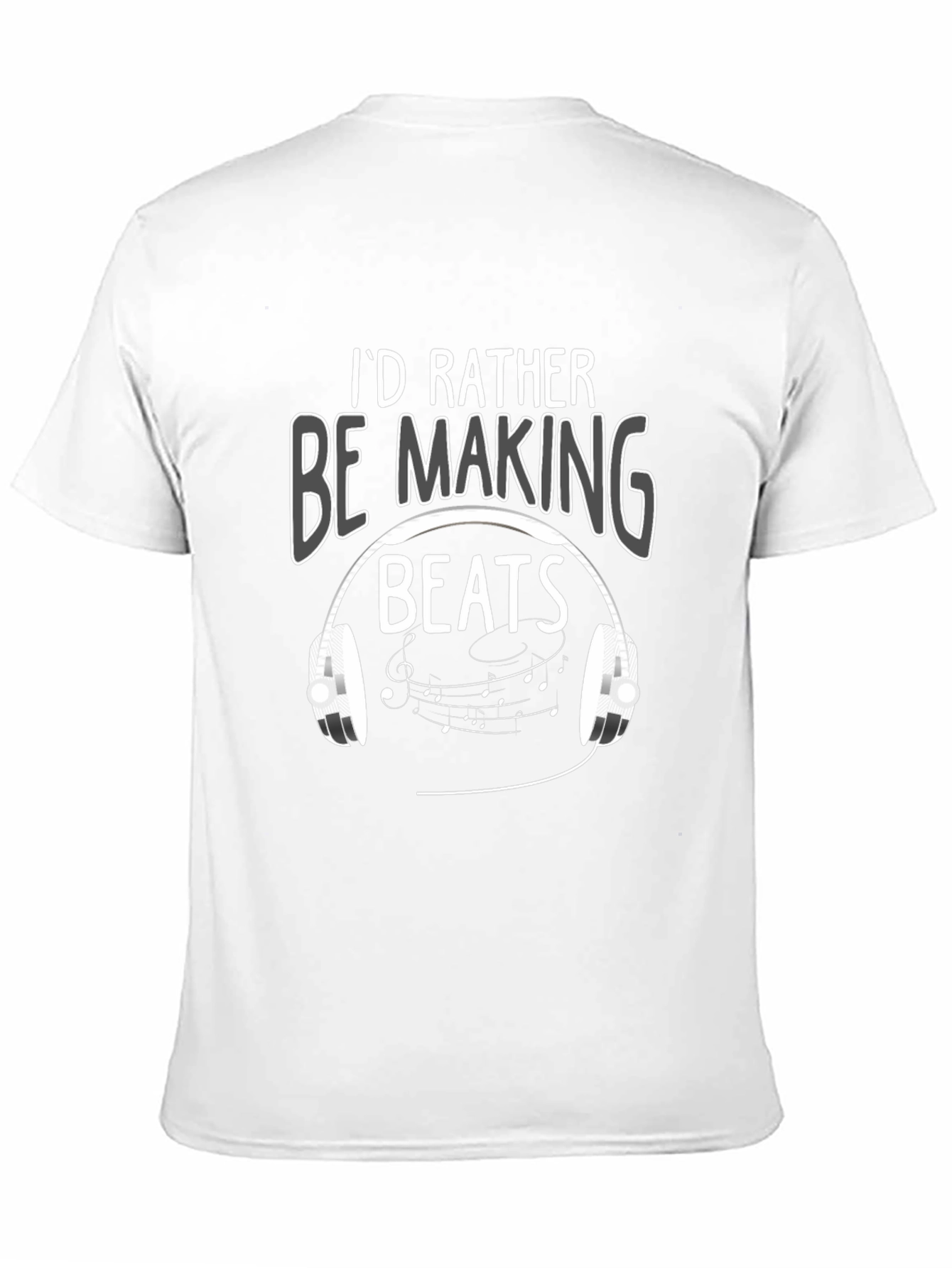 Id Rather Be Making Beats Graphic T-Shirt