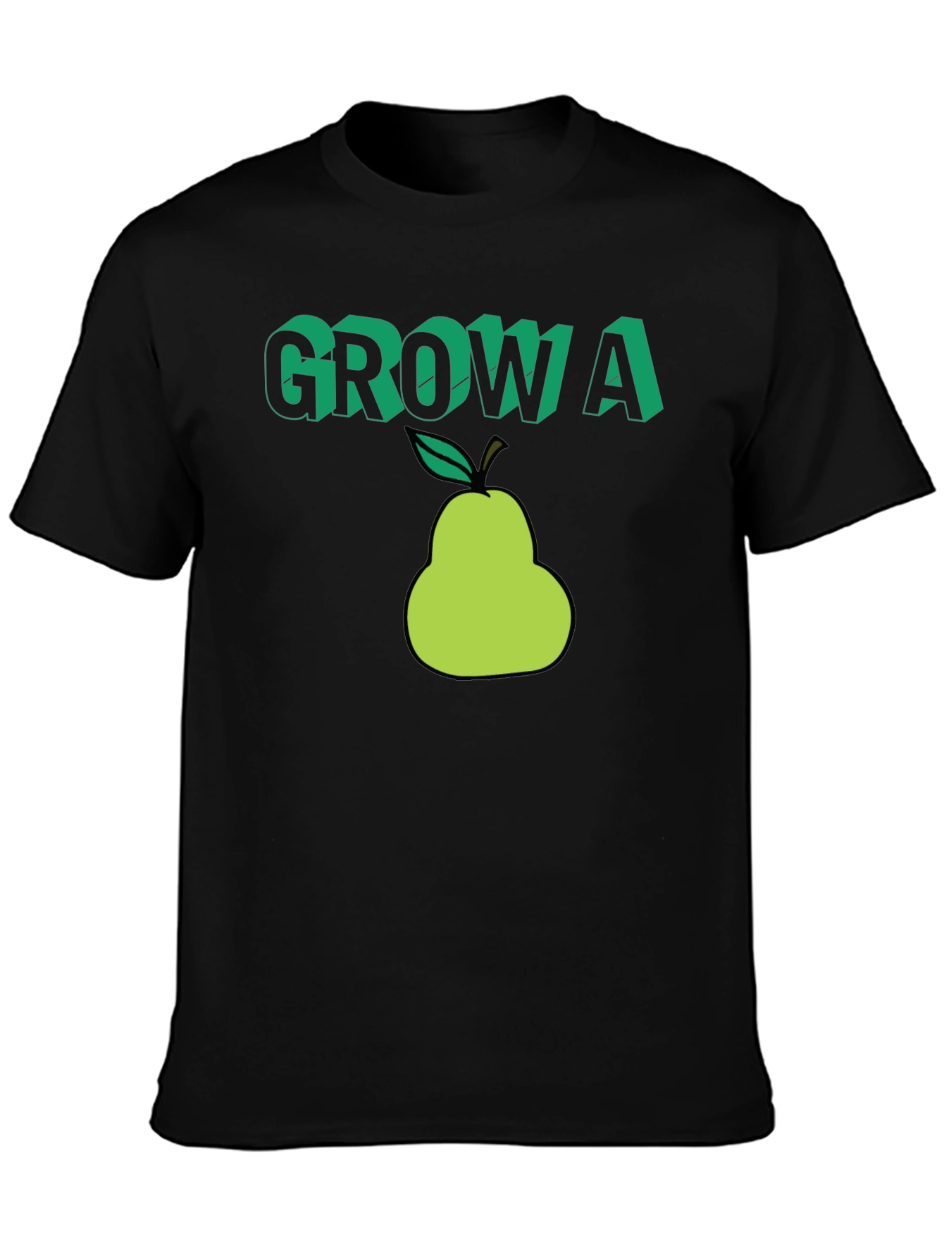 Grow a Pear T-Shirt - Funny Fruit Graphic Tee