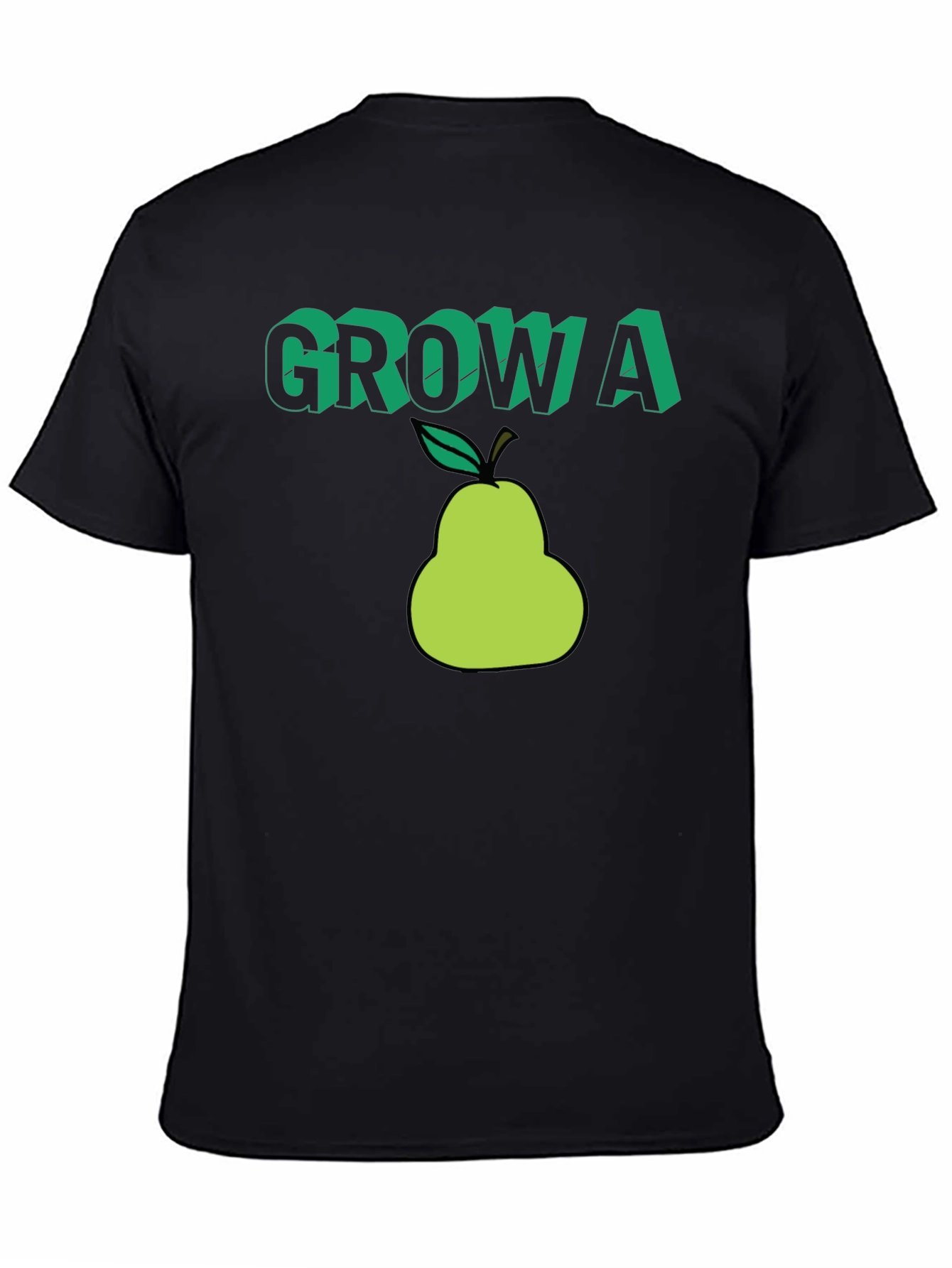 Grow a Pear T-Shirt - Funny Fruit Graphic Tee