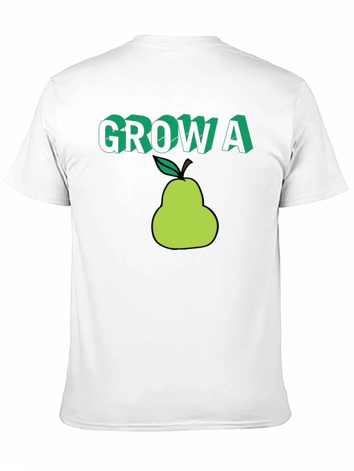 Grow a Pear T-Shirt - Funny Fruit Graphic Tee