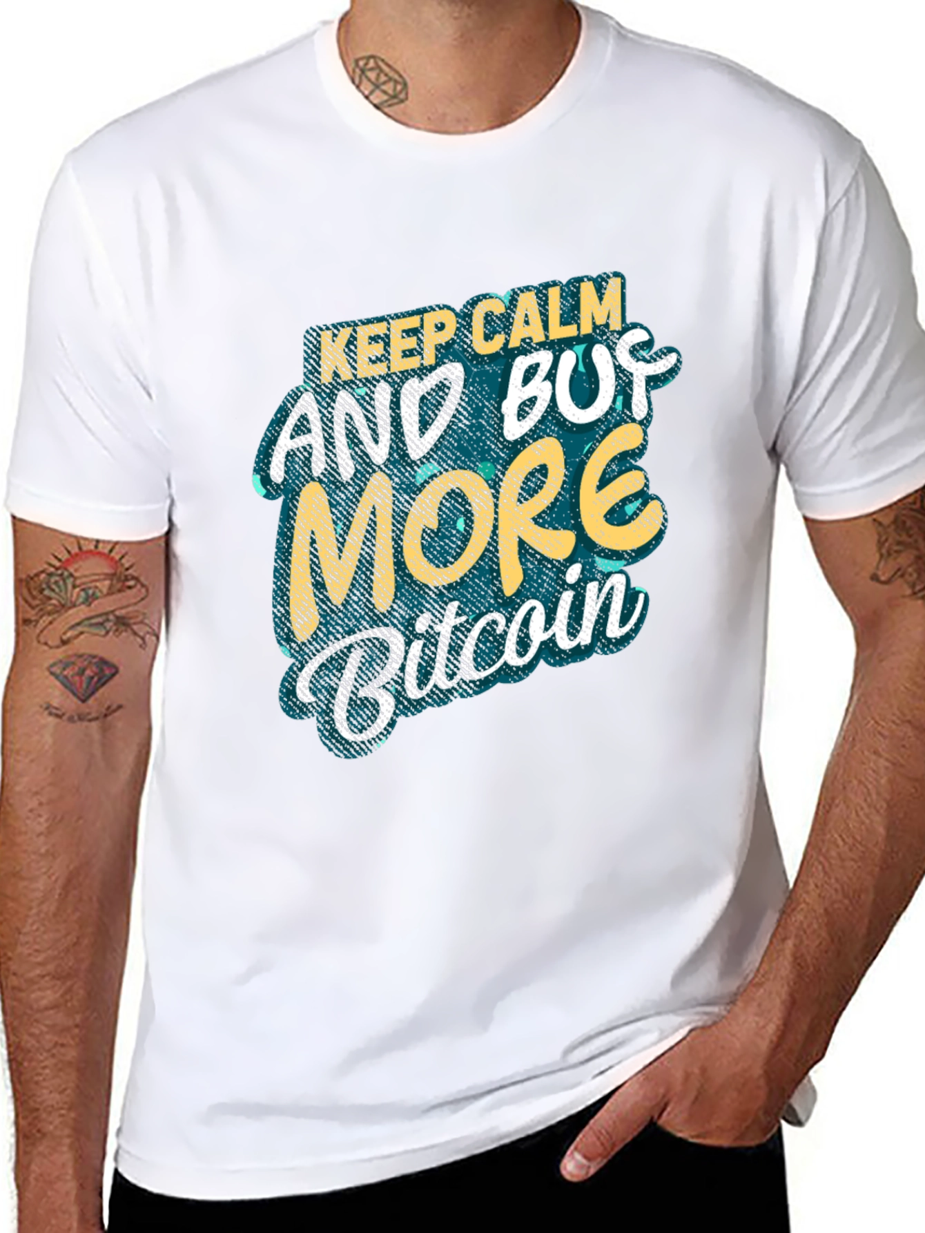Keep Calm and Buy More Bitcoin T-Shirt