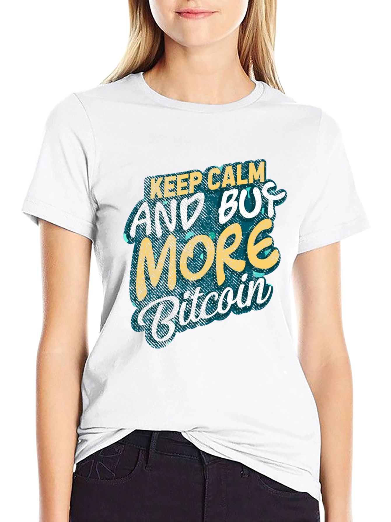 Keep Calm and Buy More Bitcoin T-Shirt