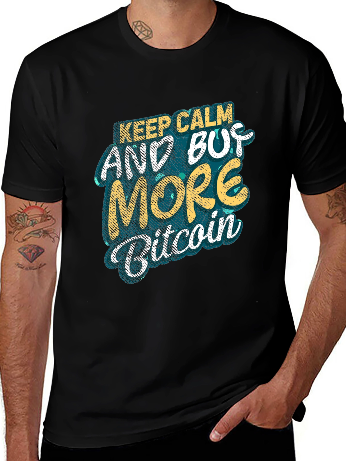 Keep Calm and Buy More Bitcoin T-Shirt