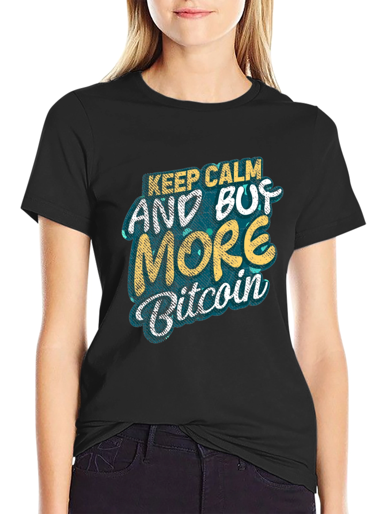 Keep Calm and Buy More Bitcoin T-Shirt