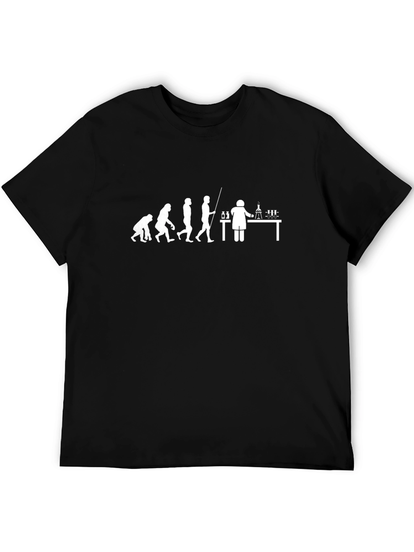 Evolution of Science T-Shirt - Black