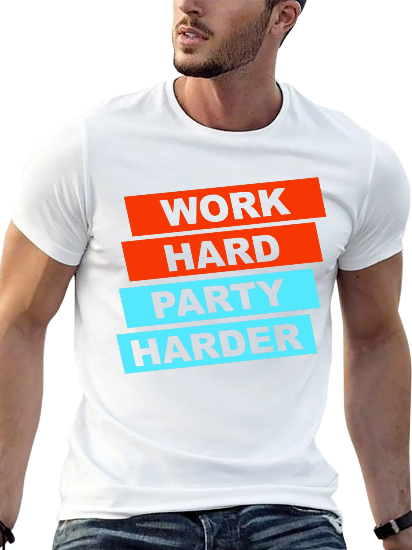 Work Hard Party Harder Graphic Tee