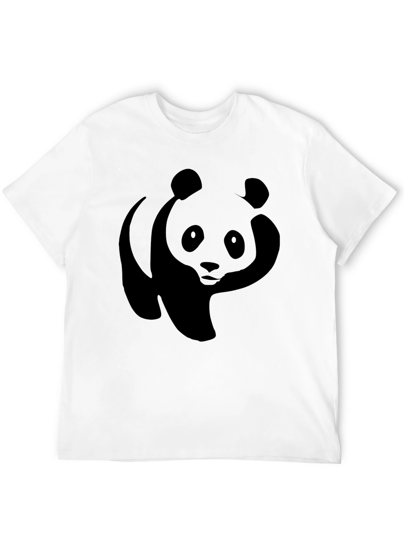 Black Panda Graphic T-Shirt