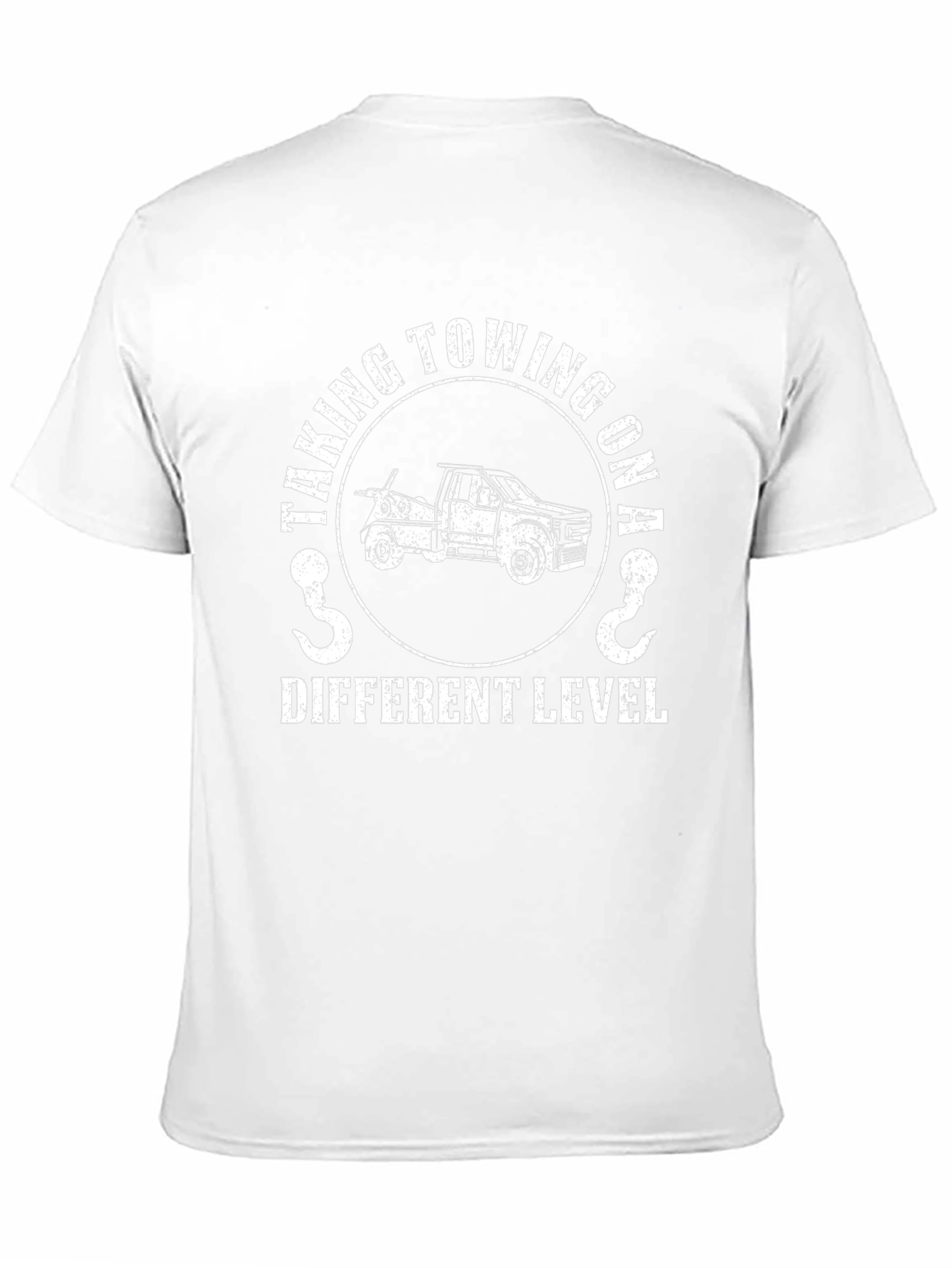 Towing On A Different Level Black T-Shirt