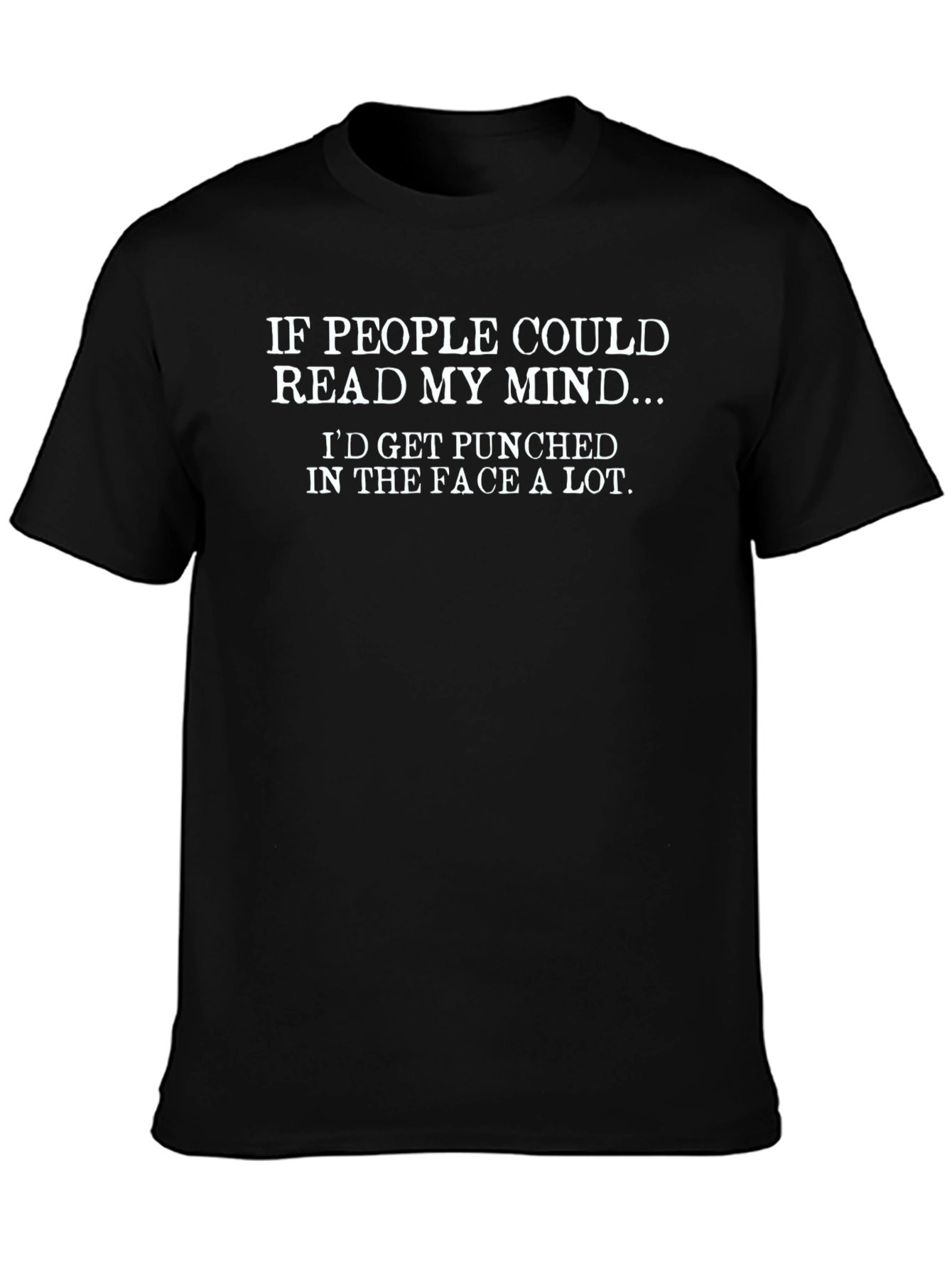 Funny Read My Mind Graphic T-Shirt
