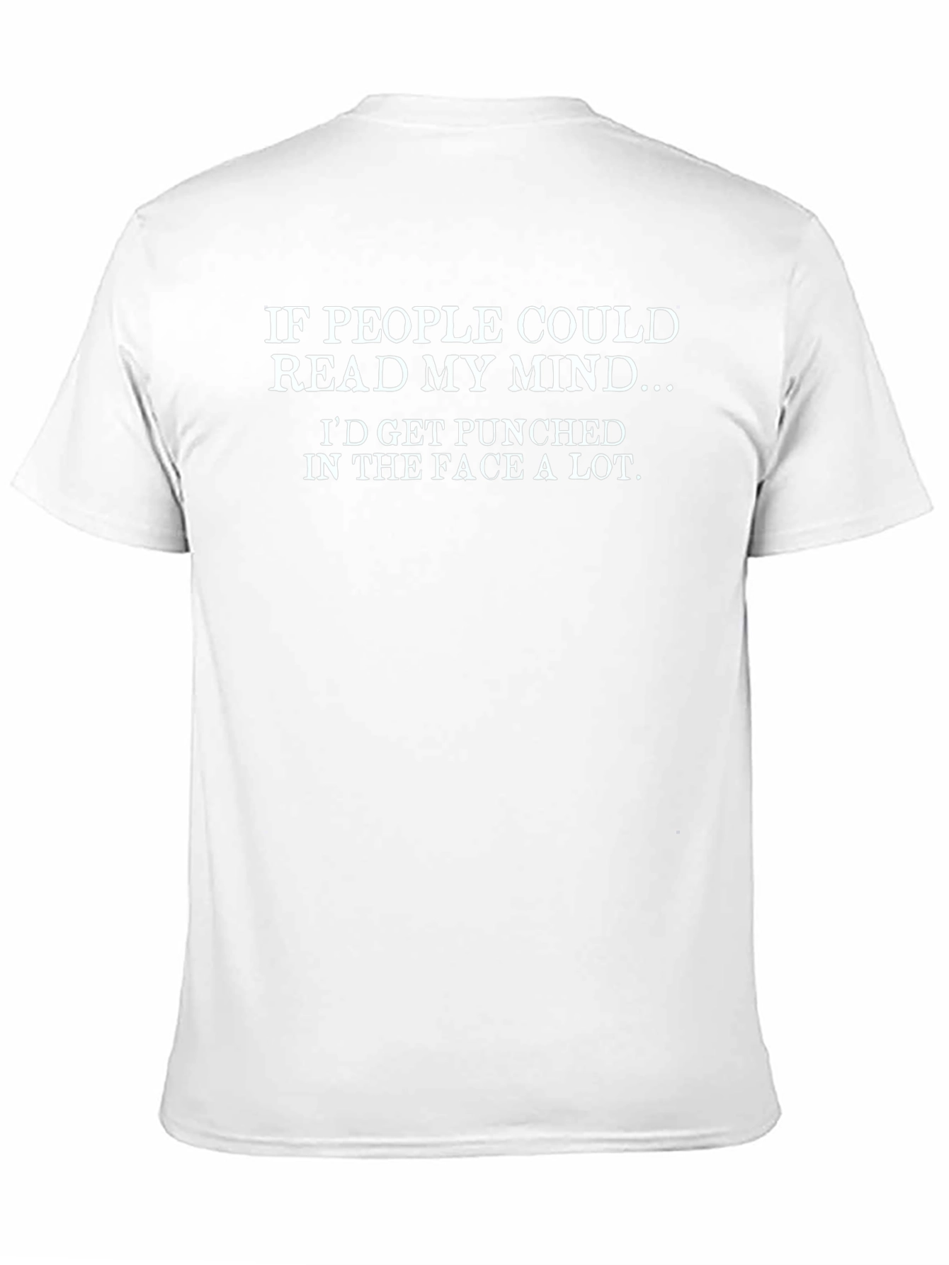 Funny Read My Mind Graphic T-Shirt