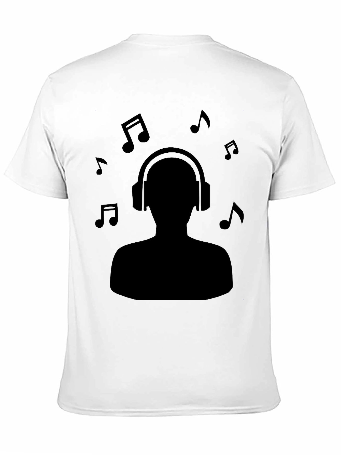 Music Lover Black T-Shirt