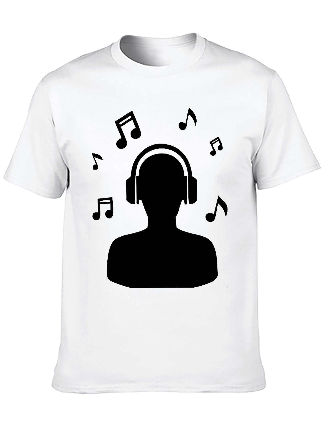 Music Lover Black T-Shirt