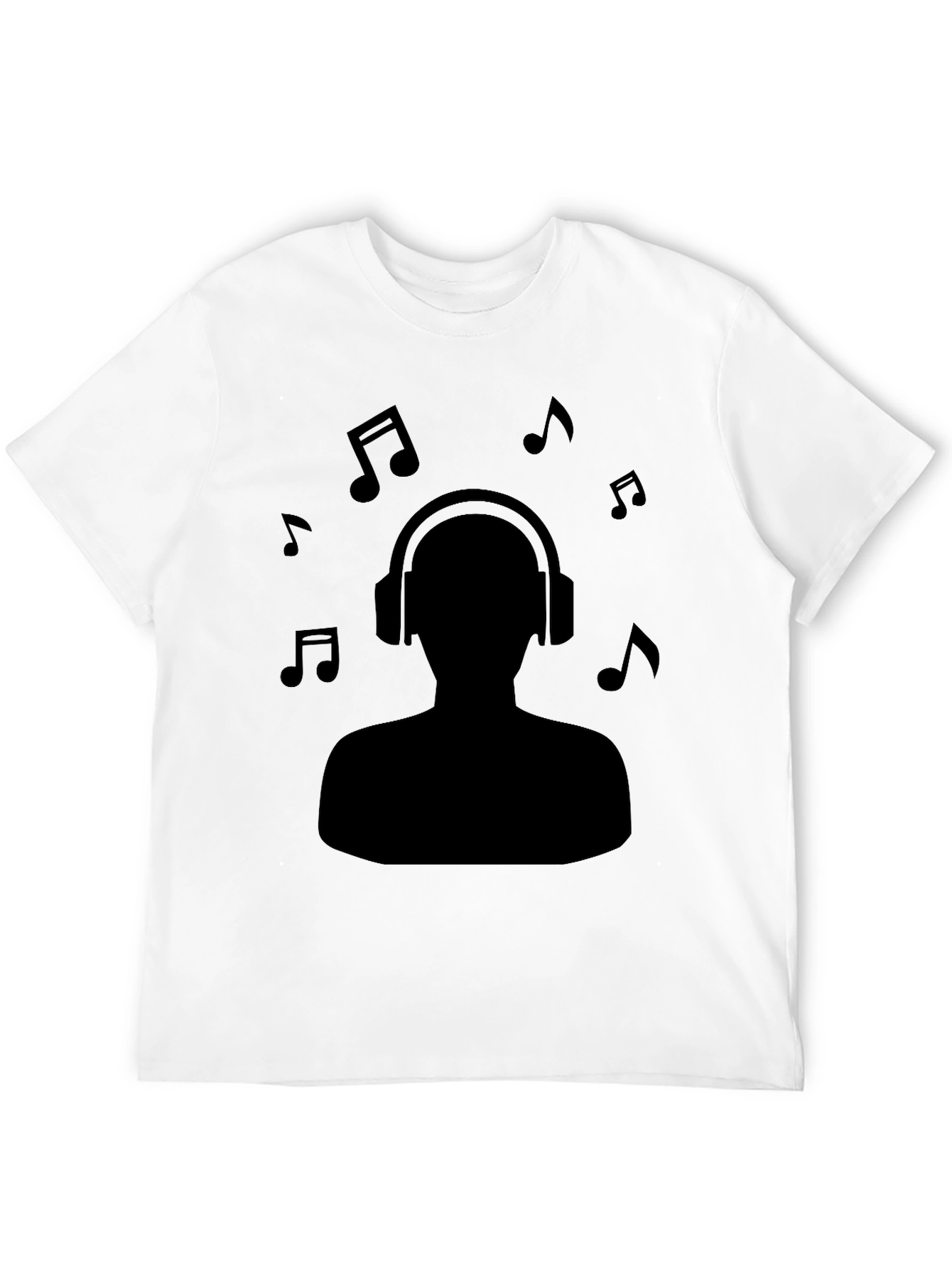 Music Lover Black T-Shirt