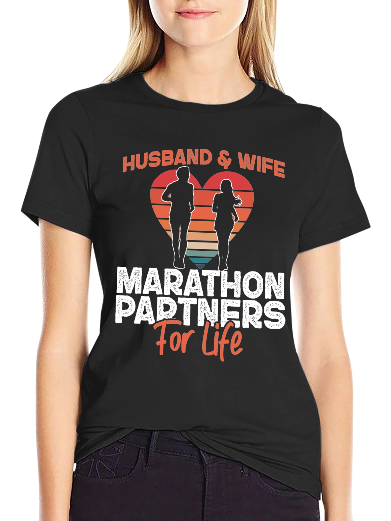 Husband & Wife Marathon Partners T-Shirt