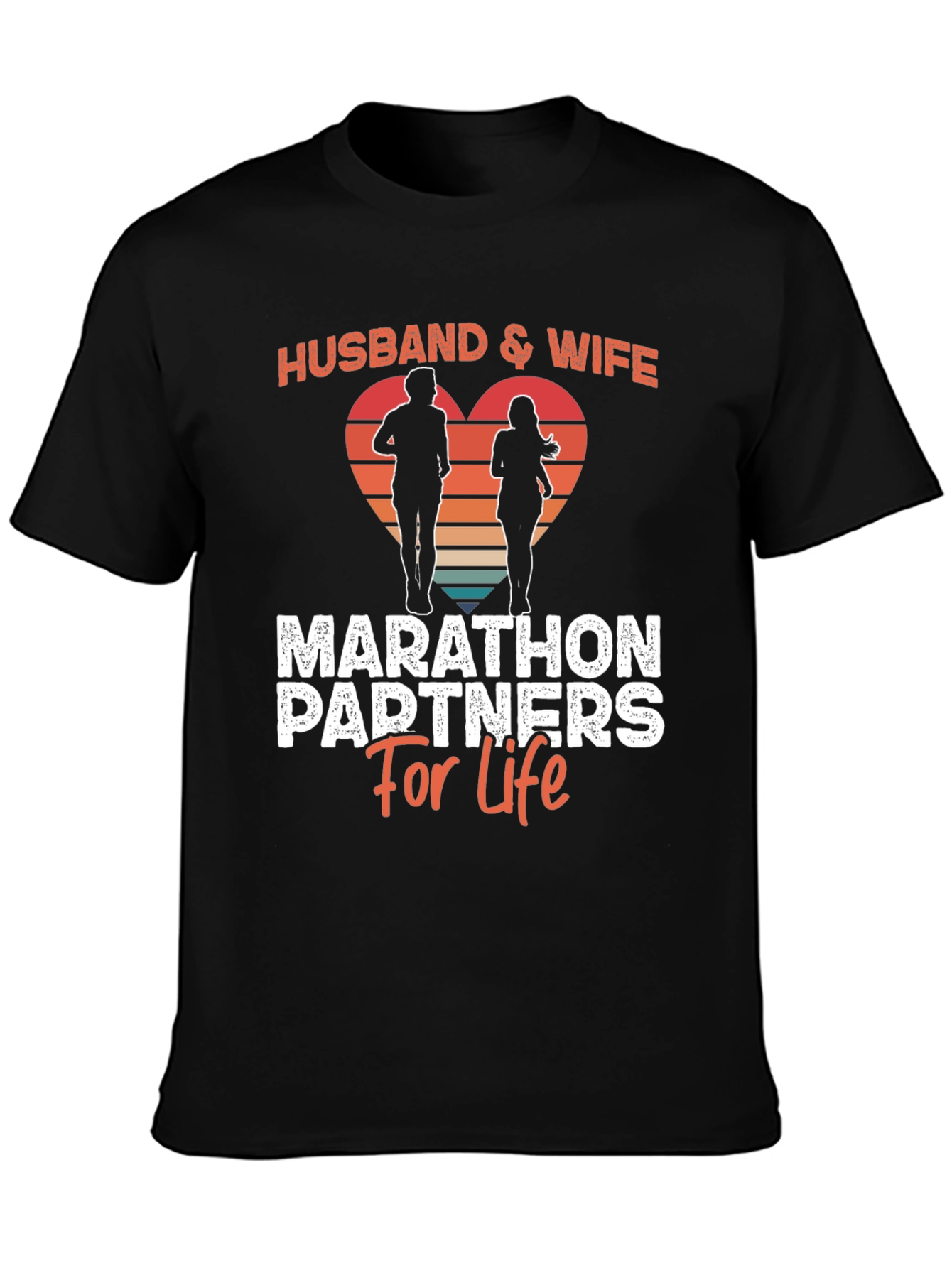 Husband & Wife Marathon Partners T-Shirt