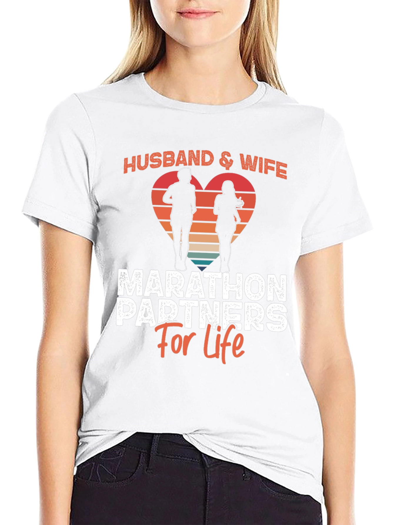 Husband & Wife Marathon Partners T-Shirt