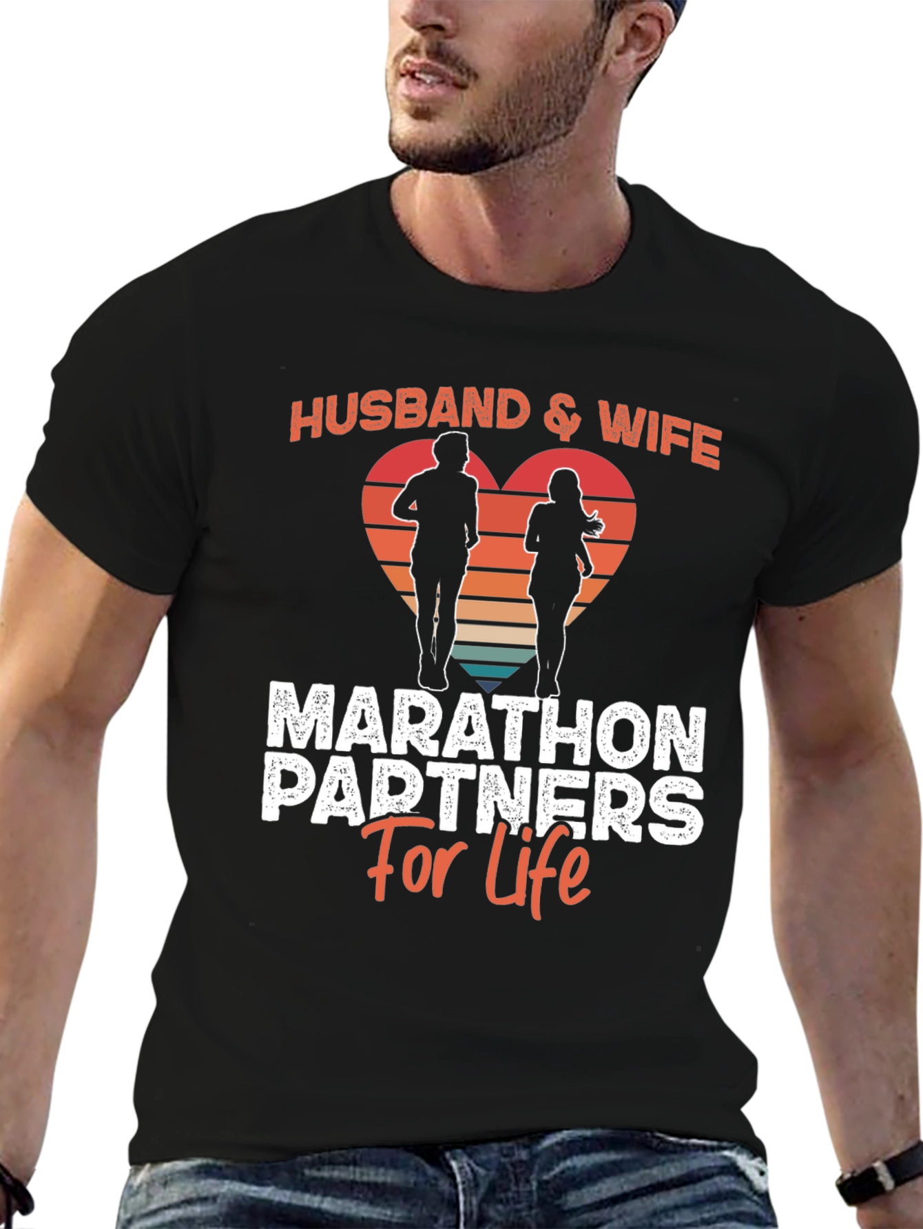 Husband & Wife Marathon Partners T-Shirt