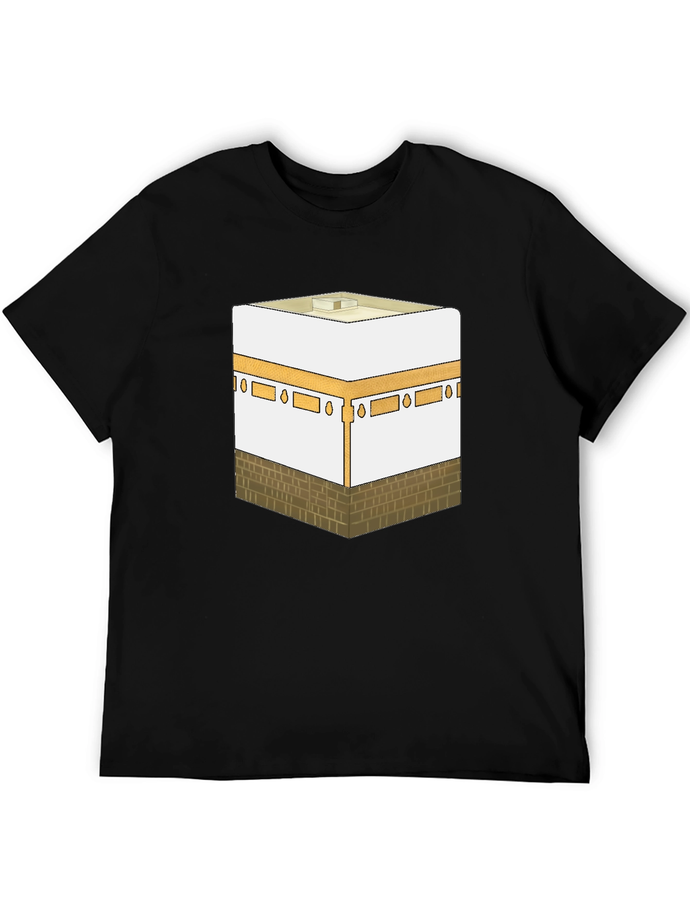 Kaaba Graphic T-Shirt - Islamic Holy Site Tee