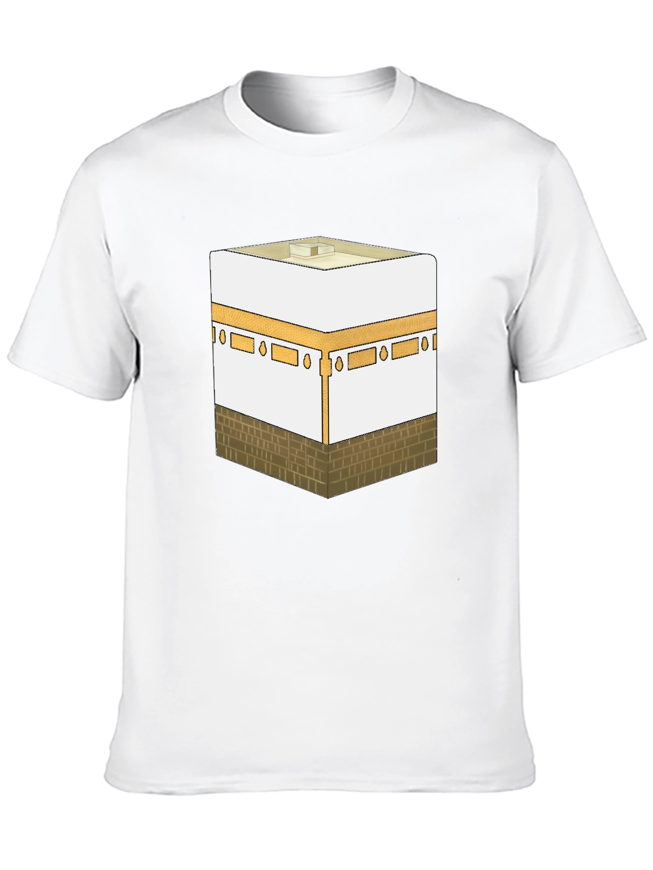 Kaaba Graphic T-Shirt - Islamic Holy Site Tee