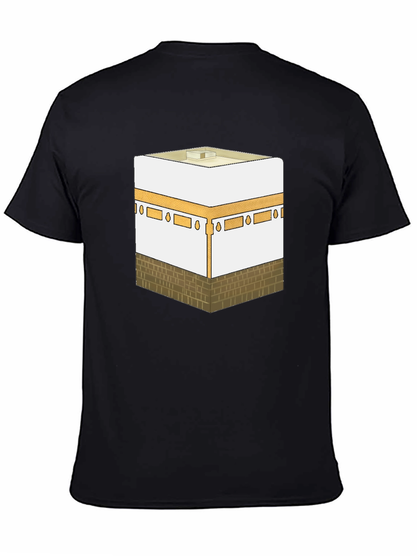 Kaaba Graphic T-Shirt - Islamic Holy Site Tee