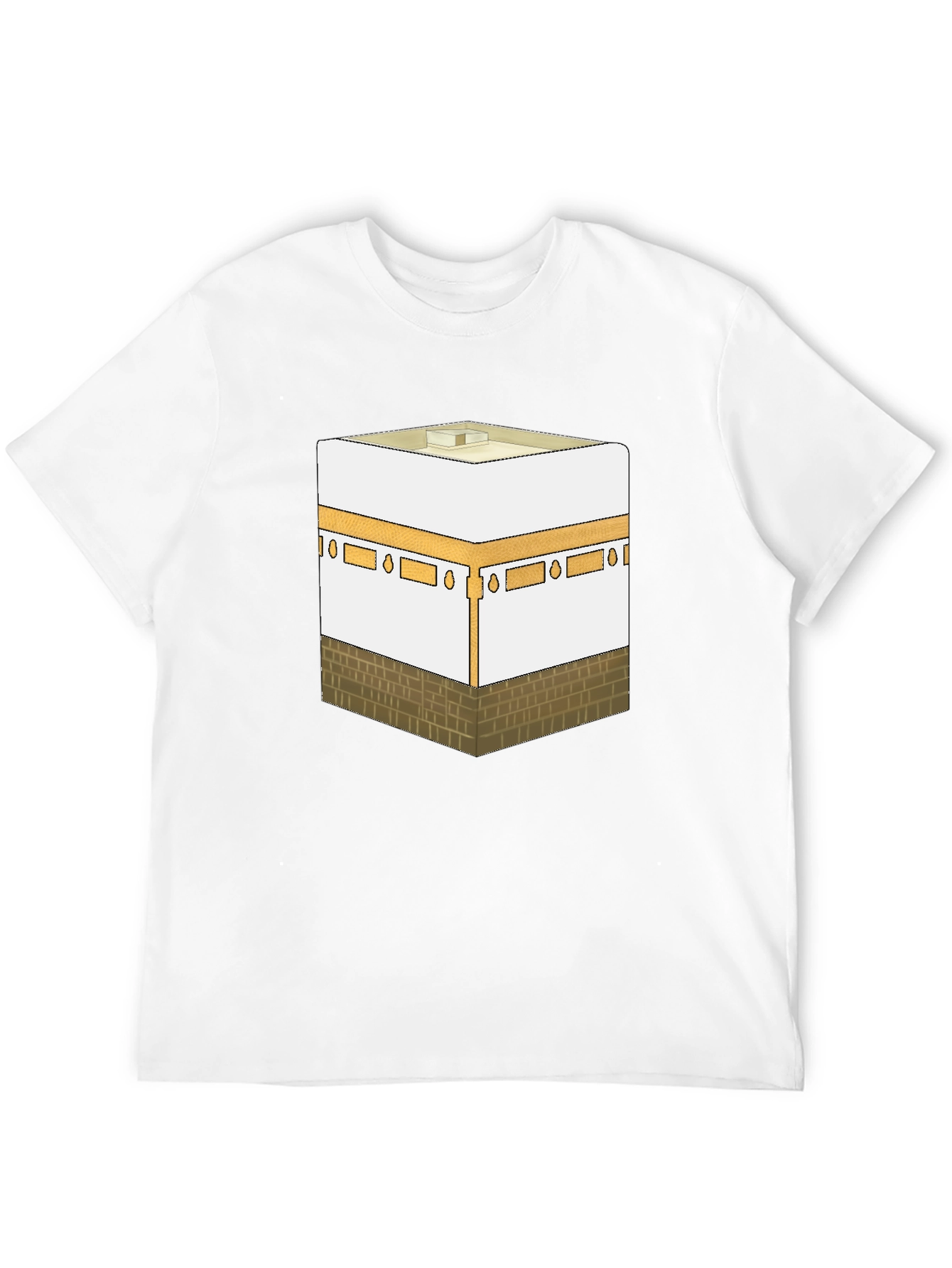 Kaaba Graphic T-Shirt - Islamic Holy Site Tee
