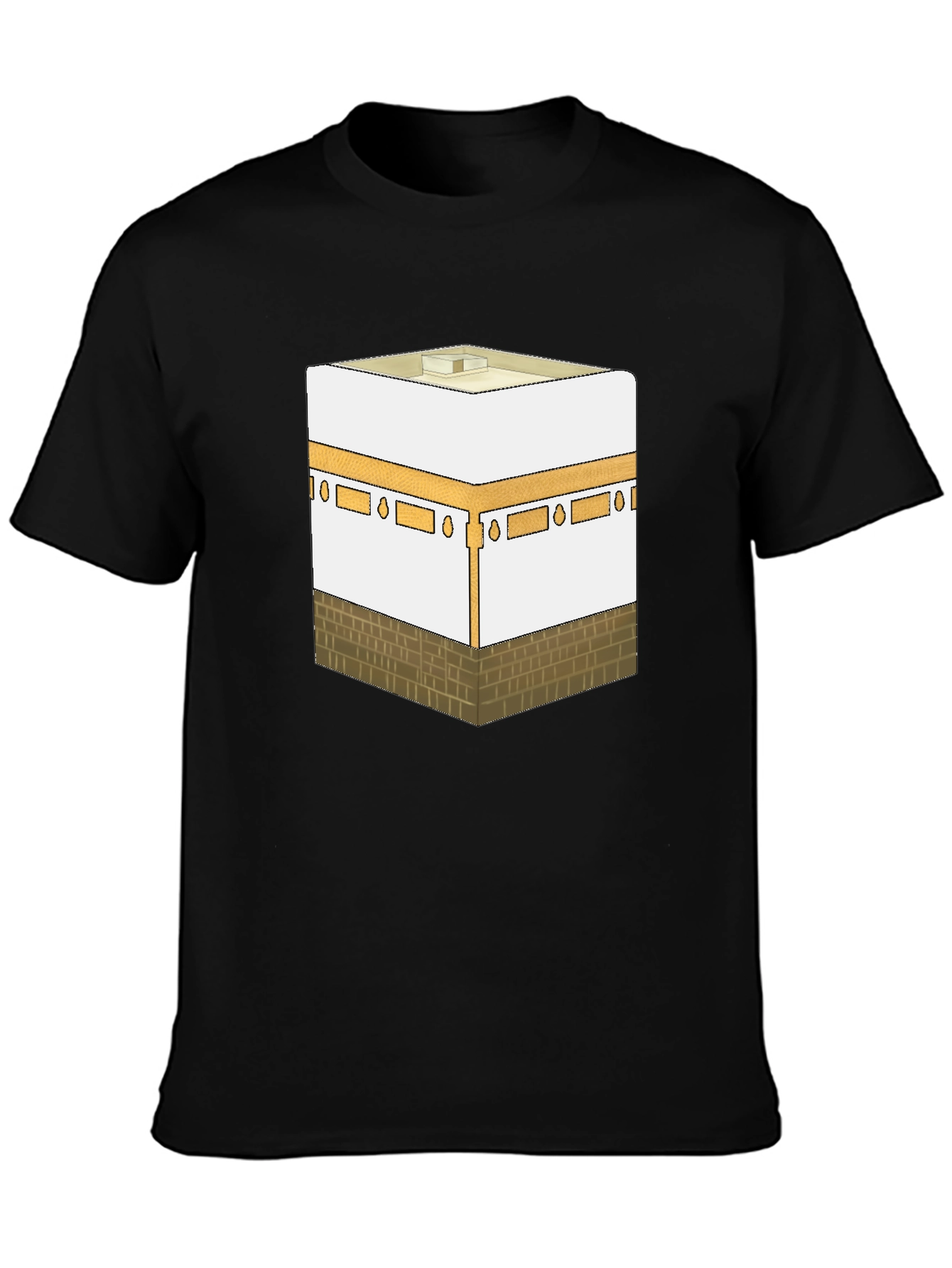 Kaaba Graphic T-Shirt - Islamic Holy Site Tee