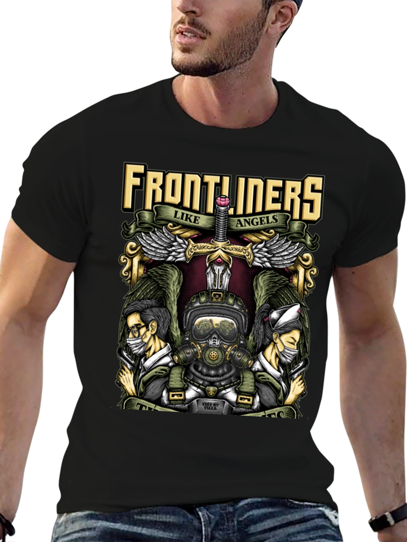 Frontliners Like Angels Graphic T-Shirt