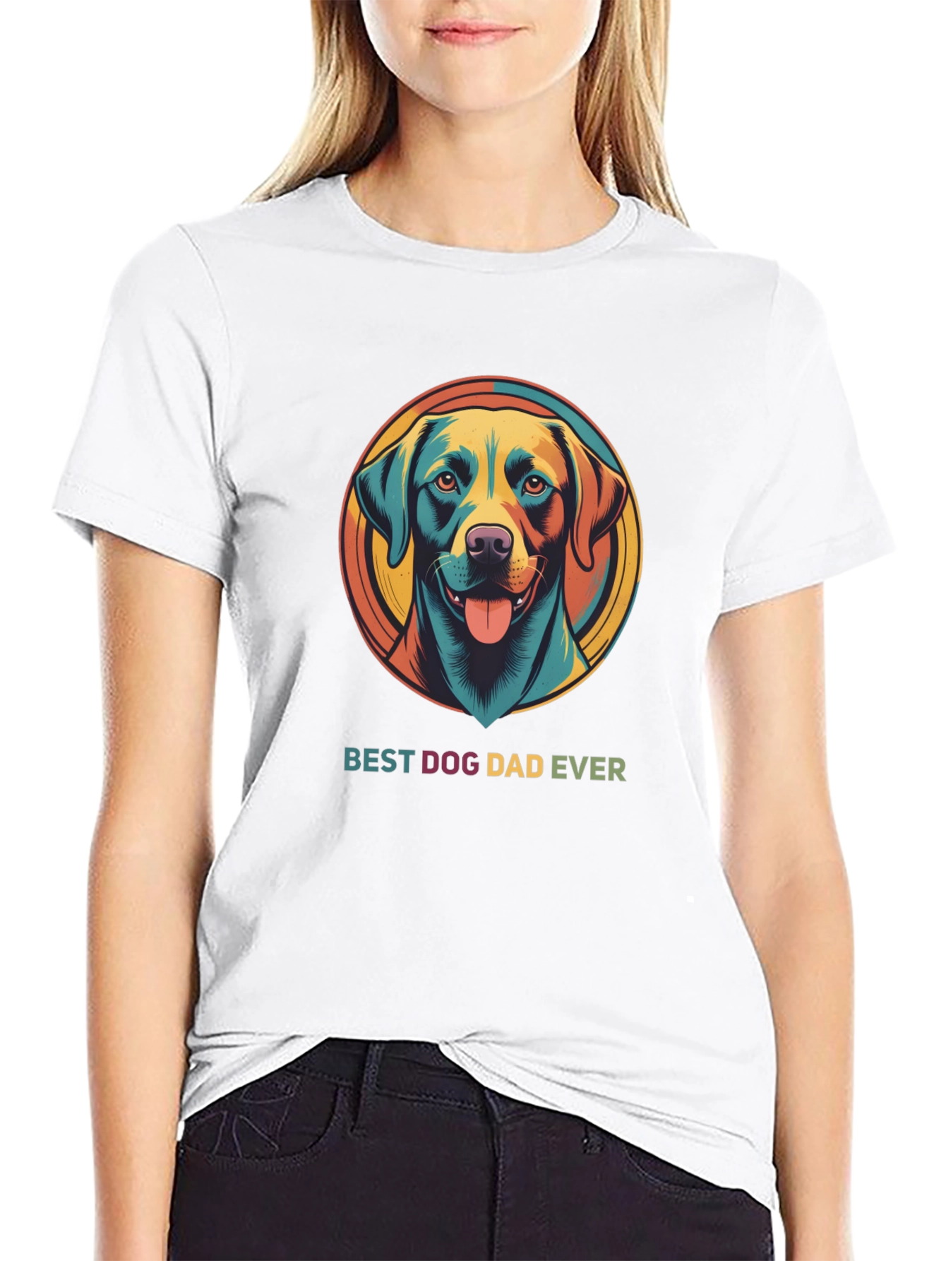 Best Dog Dad Ever Graphic Tee