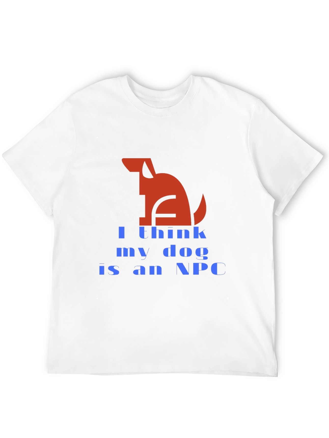 Dog NPC T-Shirt: Funny Gamer Tee