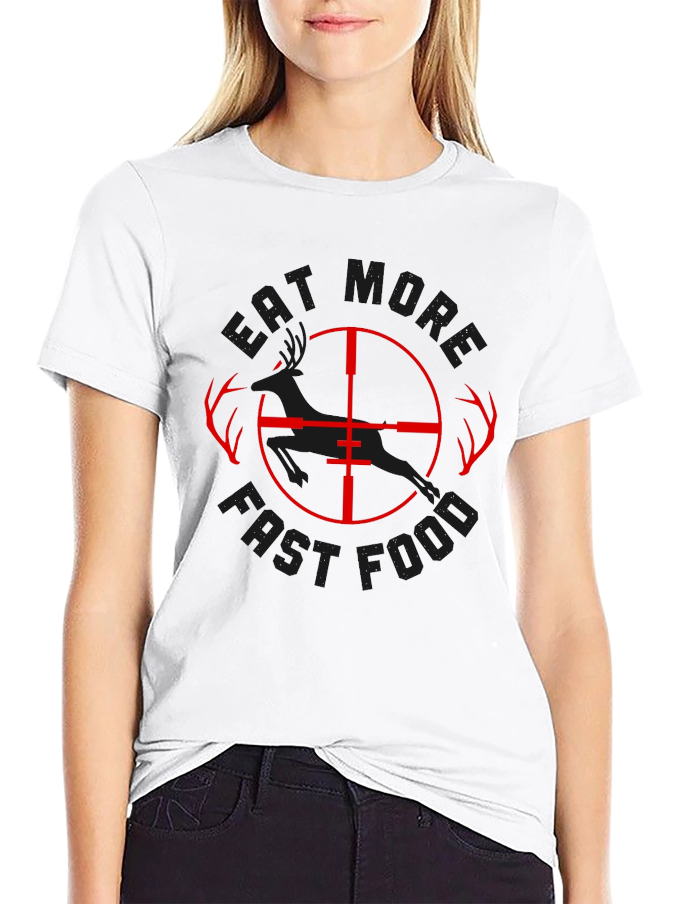 Eat More Fast Food Target T-Shirt