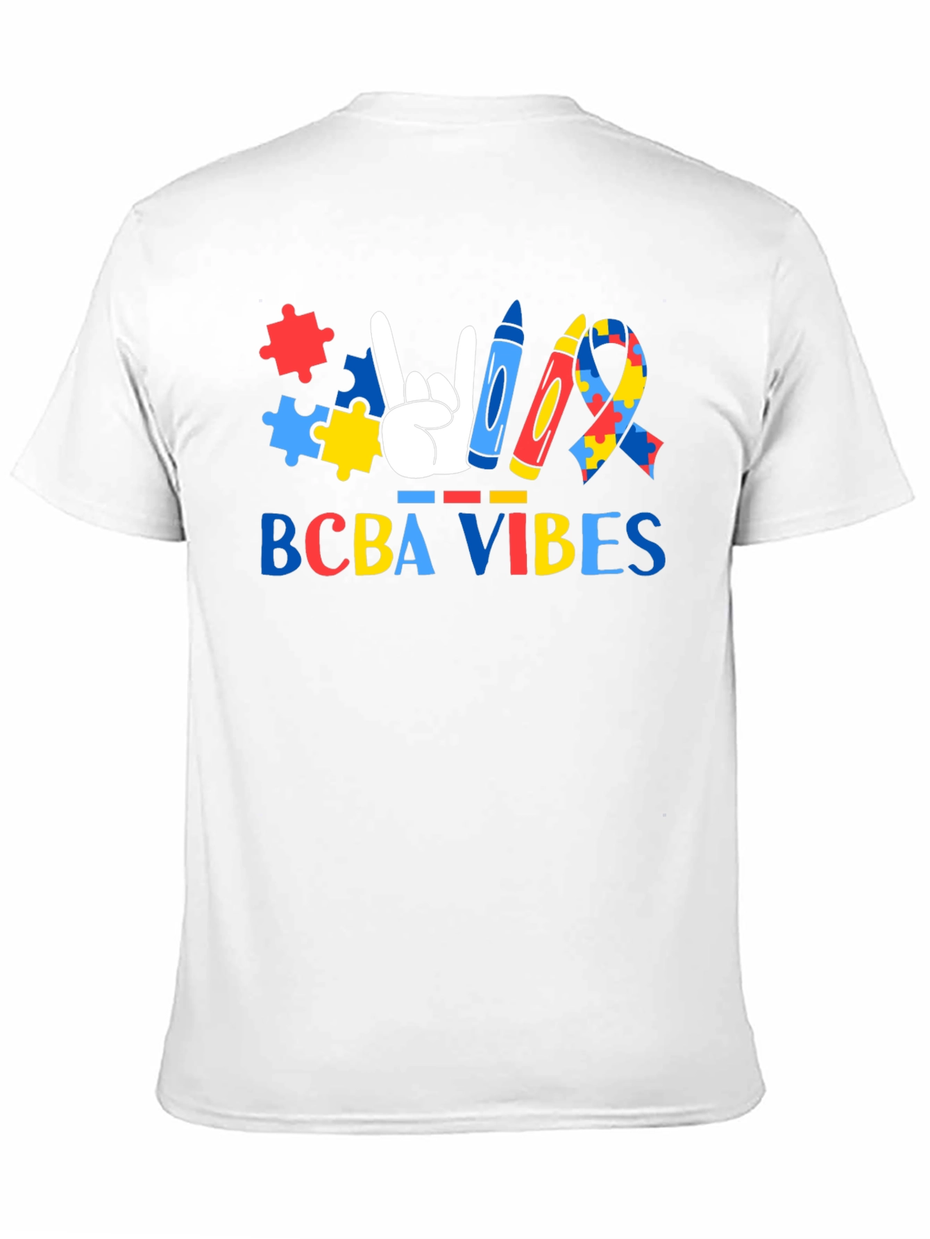 BCBA Vibes Autism Awareness T-Shirt