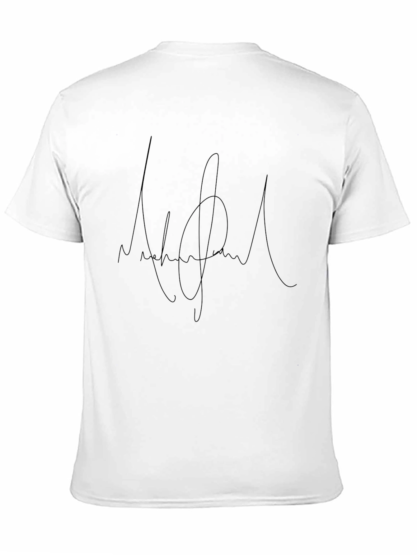 Signature Graphic Tee - Black Casual Style