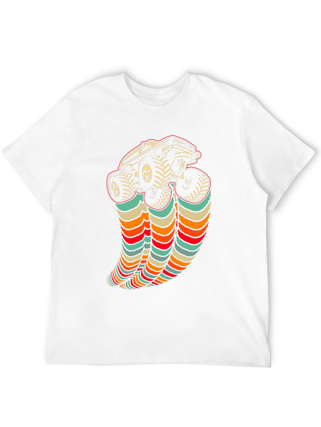 Retro Monster Truck Graphic Tee