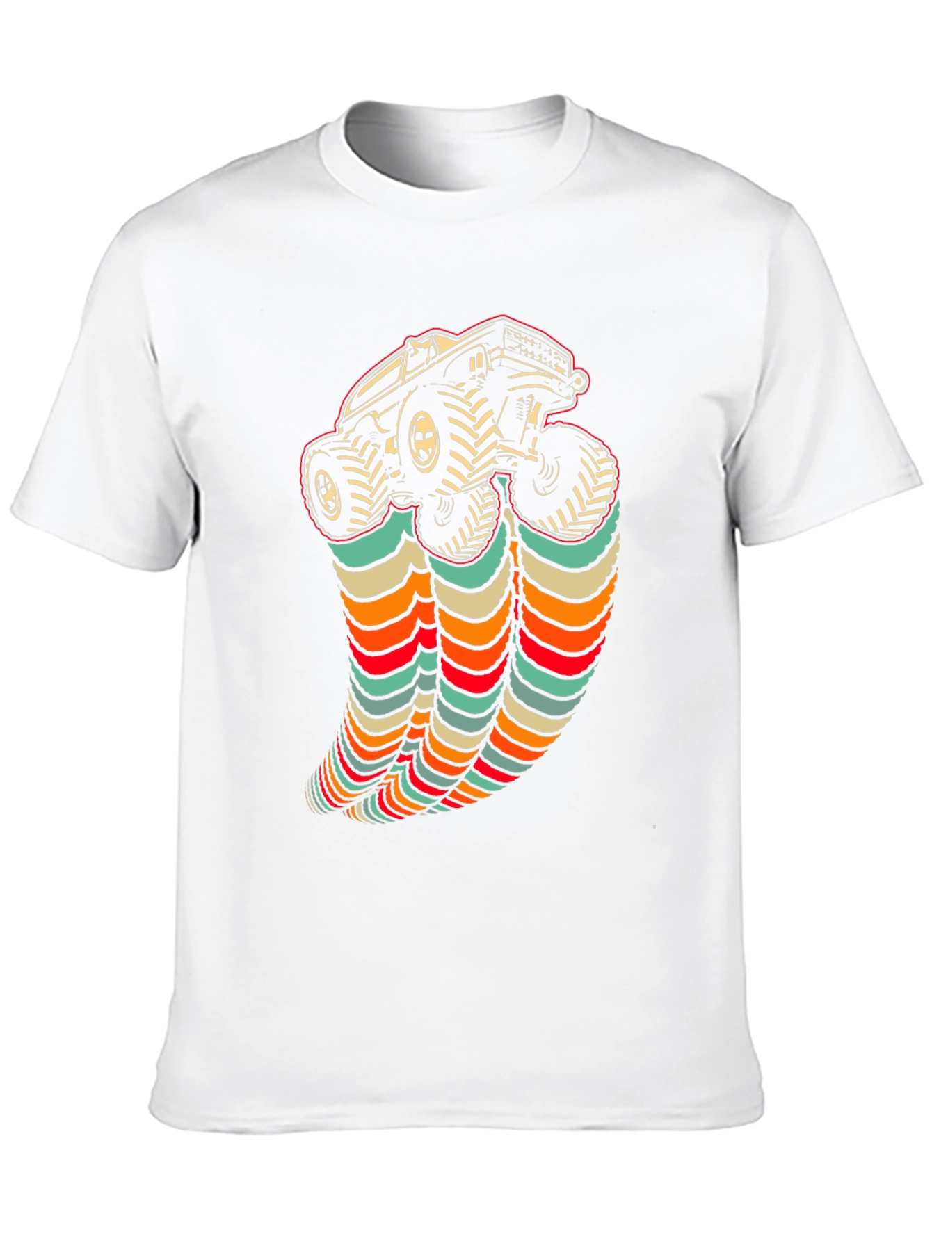 Retro Monster Truck Graphic Tee