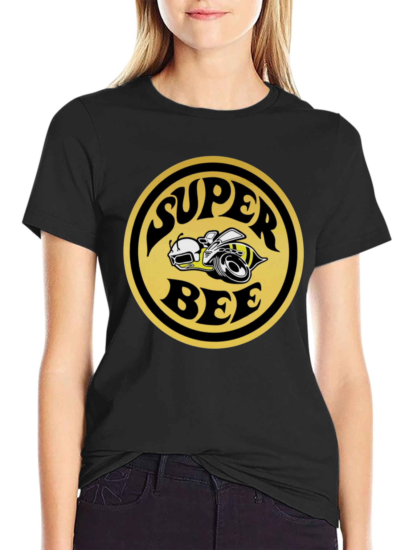 Super Bee Graphic T-Shirt - Black
