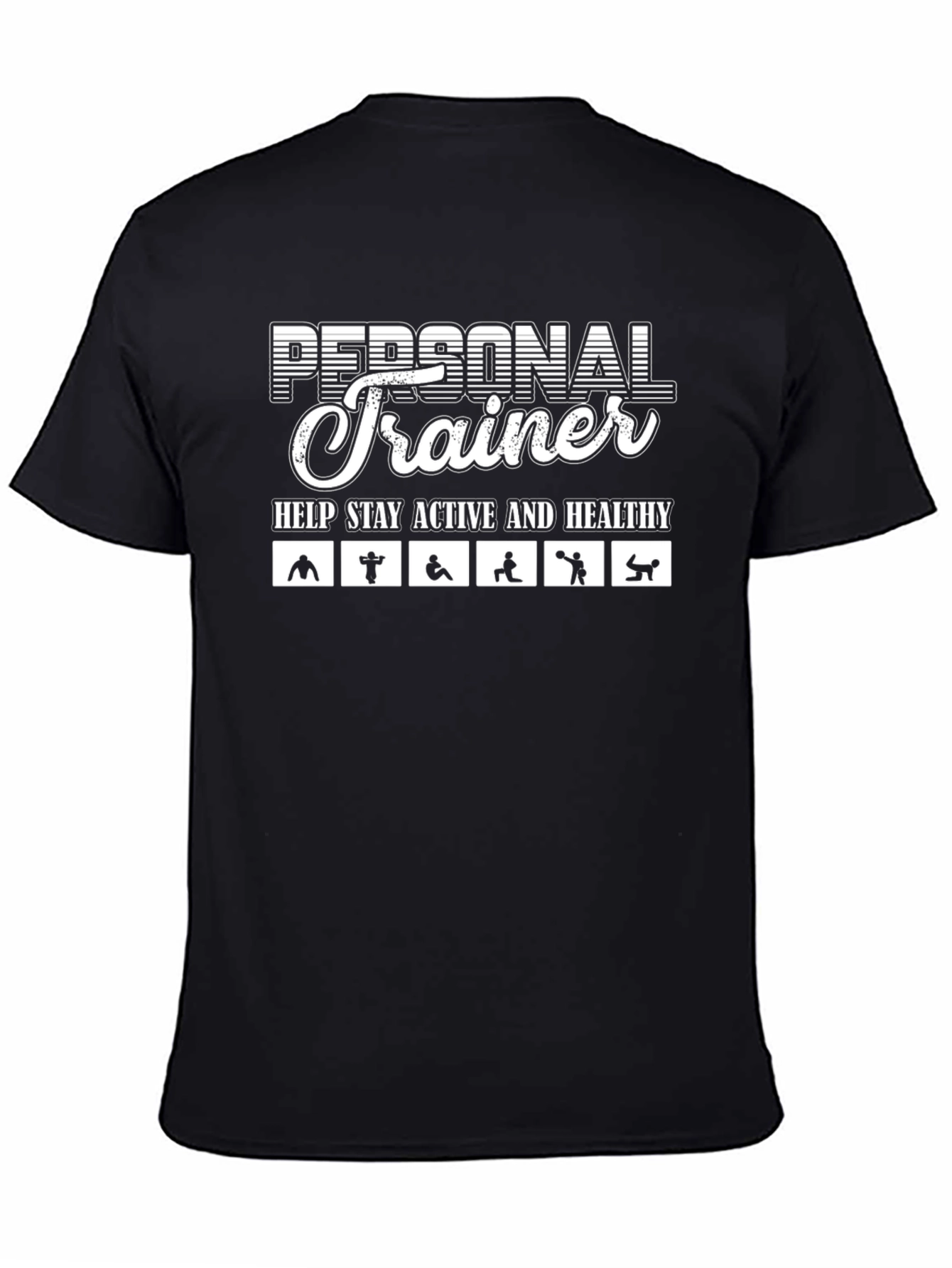 Personal Trainer T-Shirt - Stay Active and Healthy
